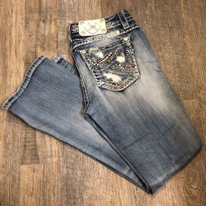 MissMe Jeans, Size 28, Standard Boot Cut